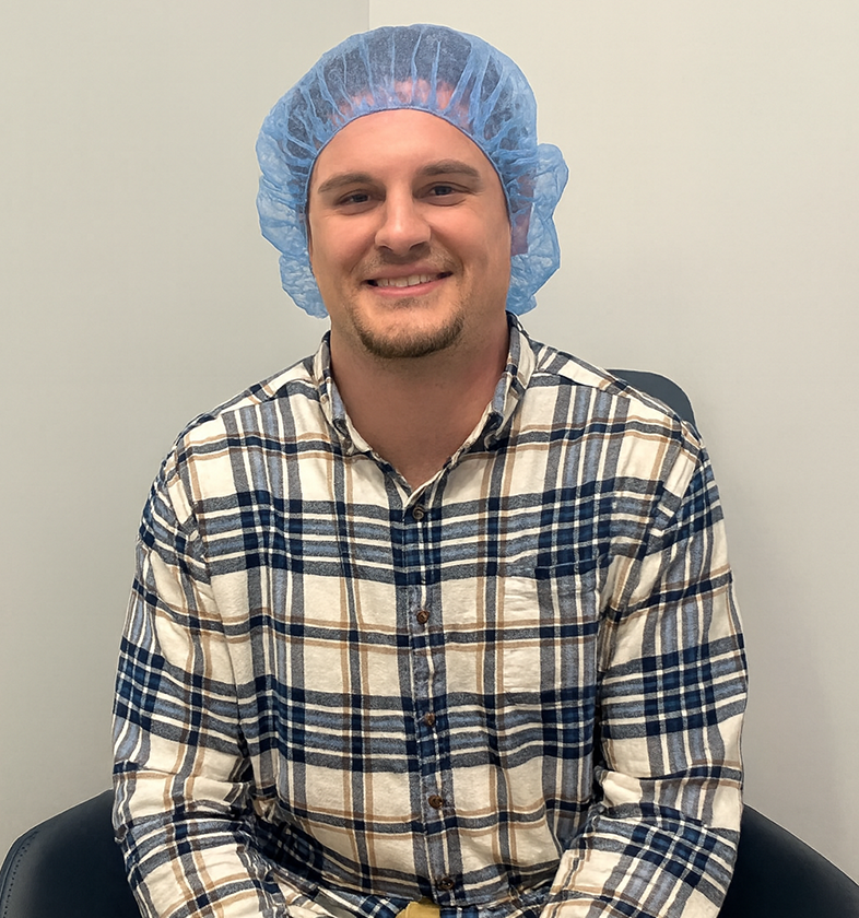 Devin V LASIK patient porter